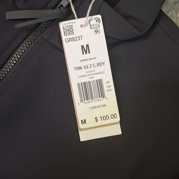 NWT Adidas Training Jacket - Picture 3 of 3